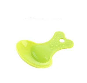 Durable bright green candy-colored pet food scoop for hamsters and small animals