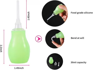 Detailansicht der 30ml Vogelfütterer aus lebensmittelechtem Silikon mit flexibler Spitze