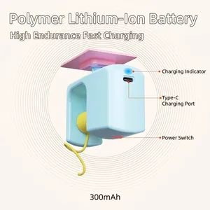 Jouet yo-yo électrique automatique pour chat avec batterie 300mAh et port Type-C.