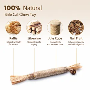 Detail showing natural materials: silvervine stick, raffia, hemp rope and gall fruit