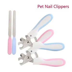 Professionelle Krallenschere Und Nagelfeile Set Edelstahl Trimmer Für Hunde Katzen Pflege Werkzeug Mit Sicherheitsschutz