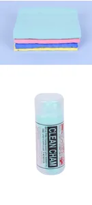Serviettes absorbantes en peau de chamois pour animaux avec tube de rangement protecteur