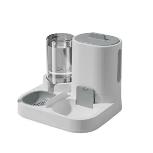 Stazione integrata distributore automatico di cibo e acqua per animali grande capacità