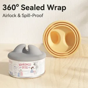 Universal silicone pet food can lid for cat food preservation and sealing freshness