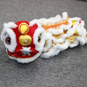Traditional Chinese lion dance costume for dogs and cats New Year pet clothing