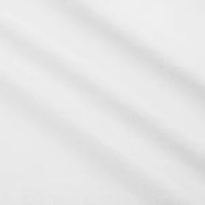 Macro detail of breathable white cotton linen fabric for women's loose casual dress