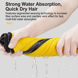 Serviette absorbante épaisse pour chiens et chats, séchage rapide par essorage