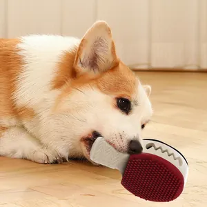 Jouet à mâcher sonore et durable pour chiens, idéal pour la dentition et l'ennui.