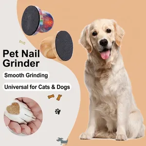 Amoladora Manual de Uñas para Mascotas Tabla de Rascar para Perros y Gatos Herramienta de Aseo Desmontable para Recortar y Alisar las Patas Diseño Estampado Accesorio para el Cuidado de las Garras de los Animales