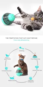 Infographie montrant les fonctions du distributeur de nourriture pour chat pour l'intelligence