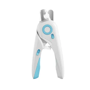 Coupe-ongles professionnel pour animaux avec lumière LED et écran de protection