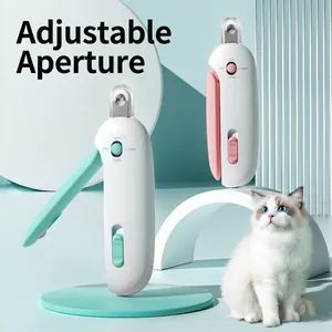 Professionelle Verstellbare Haustier Nagelknipser Edelstahl Rundloch Sicherheitstrimmer Für Katzen Hunde Kaninchen Mit Sicherheitsschloss