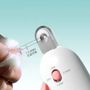 Professioneller verstellbarer Tiernagelknipser mit Sicherheitsloch für Haustiere.