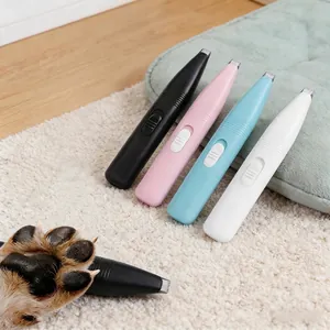 Portable Electric Pet Paw Hair Trimmer Low Noise Battery Powered Grooming Clipper For Small Area Cat Dog Paw Eye Ear Detail Shaving Tool
