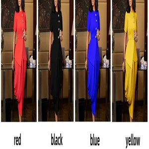 Elegant two-piece skirt set for women with short sleeve top and ruched pencil skirt