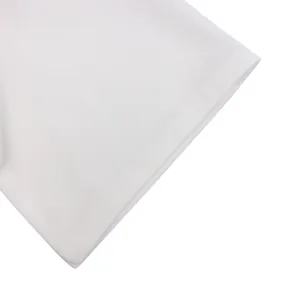 Detailed close-up showing the high-quality stitching and white fabric texture of the dress