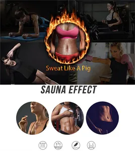 Vista dettagliata che mostra l'intenso effetto sauna e la sudorazione della guaina.