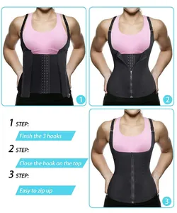 Guide étape par étape pour porter le gilet amincissant en néoprène avec fermeture éclair