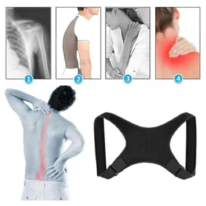 Adjustable posture corrector for back and shoulder support to effectively relieve pain
