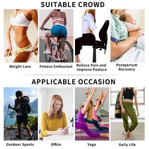 Scénarios d'utilisation complets du costume de sauna pour femmes pour le fitness.
