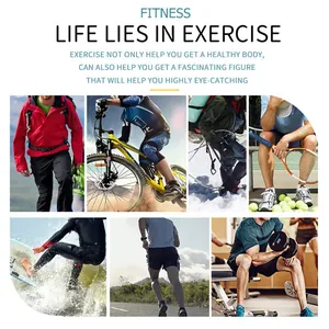Collage de divers sports de plein air illustrant les bienfaits du fitness et sport.