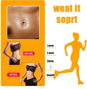 Confronto prima e dopo della fascia addominale dimagrante per fitness donna