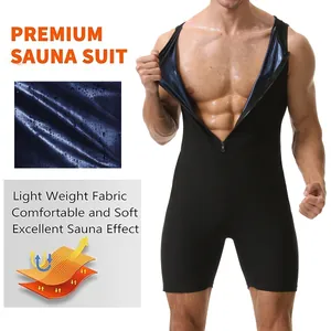 Gilet de sauna professionnel pour hommes pour l'entraînement et la transpiration