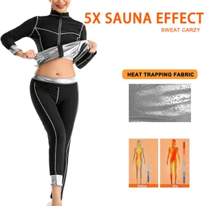 Vue détaillée d'un ensemble de sauna noir avec doublure thermique argentée et diagramme.