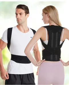 Vista detallada de faja dorsal mostrando ajuste delantero y trasero en los modelos