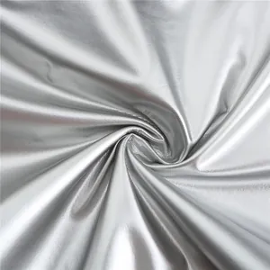 Tissu enduit d'argent pour gilet de sauna homme fitness vêtement de sudation