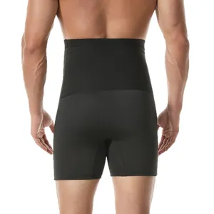 Short de sudation taille haute pour homme pour le fitness et le sport vue arrière