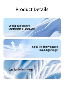 Détails du tissu d'une veste de yoga montrant une texture respirante et protectrice