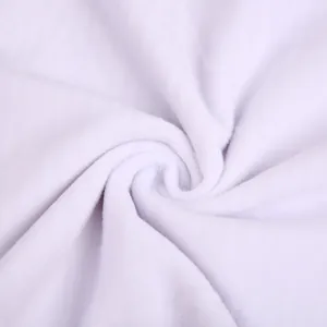 Detailed macro view of the ultra-soft white fleece lining for men's Oxford shirts