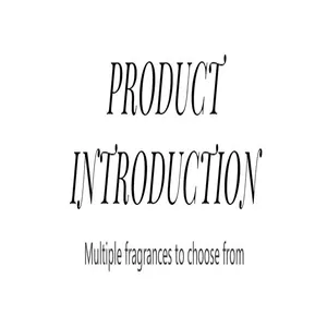 Intestazione introduzione prodotto con selezione di varie fragranze per i profumi