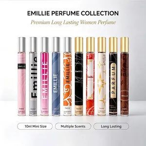 Emillie Profumo Spray Portatile In Tubo Di Vetro Per Donna Fragranza Floreale Fruttata A Lunga Durata Formato Da Viaggio Piccolo Profumo EDP