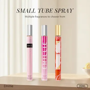 Set di profumi spray in piccoli tubi da 35 ml con varie fragranze persistenti