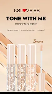 Concealer-Serum-Set mit drei passenden Hauttönen und einem Präzisionsapplikator.