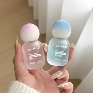 Set di due mini profumi smerigliati da 15 ml in rosa e blu per donna