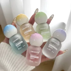 Set di mini profumi da donna con fragranza a lunga durata e boccette colorate