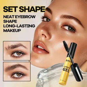 Vue détaillée du gel à sourcils BMBN transparent pour un modelage professionnel durable