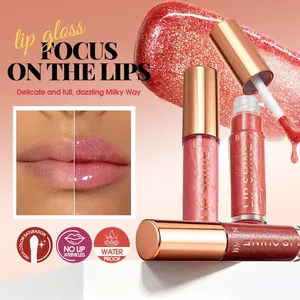 Detailansicht von BMBN Schimmer Lipgloss mit Glitzer-Finish und hoher Farbsättigung