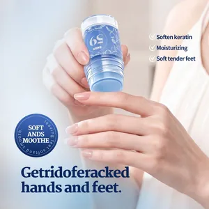 Vue détaillée du stick crème BMBN 40g pour les mains et pieds, répare la peau sèche