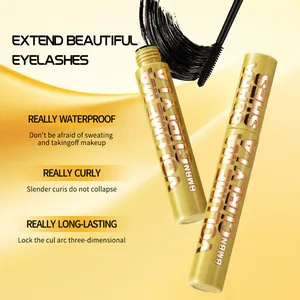 Waterproof lengthening mascara for curly lashes and long-lasting volume detail view