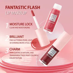 Detailansicht von BMBN perlglanz Lippenstift mit 24h lang anhaltendem Glitzer-Finish