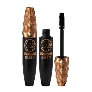 Mascara nero BMBN professionale con cappuccio diamante bronzo e scovolino a lunga durata
