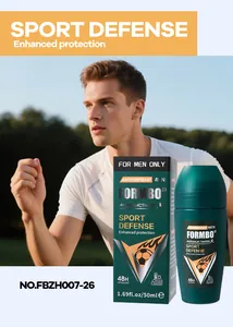 FORMBO men's antiperspirant roll-on deodorant for long-lasting 48h sport defense