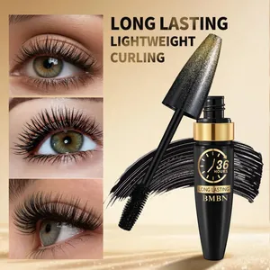 Detailed view of BMBN waterproof mascara wand with 36H long-lasting curling results