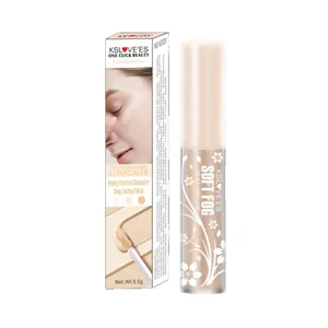 Langanhaltendes flüssiges Concealer und seidiges Lipglaze Set mit mattem Finish