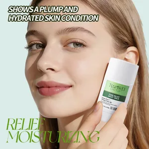 Tianwei Cactox Pore Relief Multi Balm held by model for plump and hydrated skin condition
