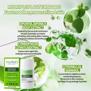 TIANWEI Cactox Pore Relief Multi Balm stick for smooth and refined skin